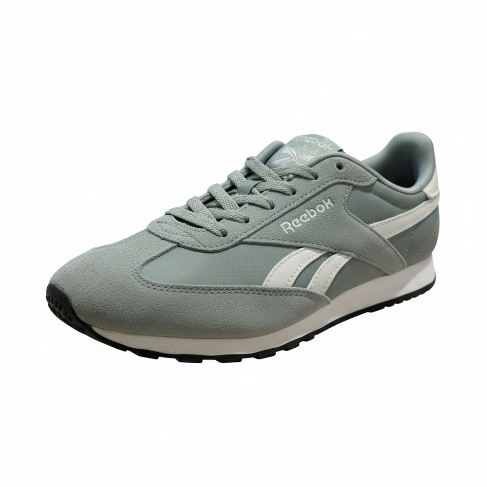 Reebok Classic Green and White Sneakers Fiori